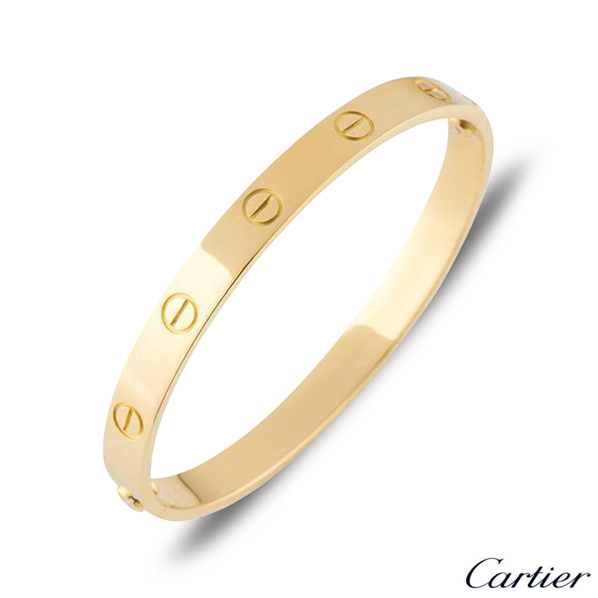 Cartier Yellow Gold Plain Love Bracelet 